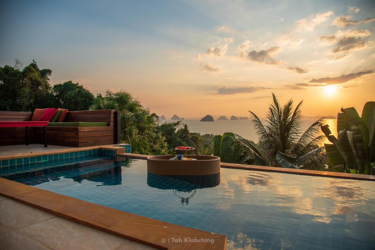 เขาทองพูลวิลล่ากระบี่ Khaotong Pool Villa Krabi Ban Nai Sa Exterior foto
