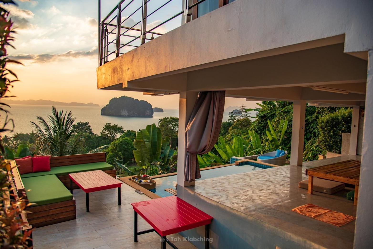 เขาทองพูลวิลล่ากระบี่ Khaotong Pool Villa Krabi Ban Nai Sa Exterior foto